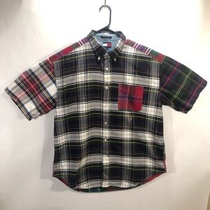 Vintage Tommy Hilfiger Crest Plaid multi color